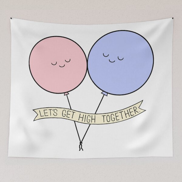 Item preview, Let's Get High Together designed and sold by BaconPancakes21.