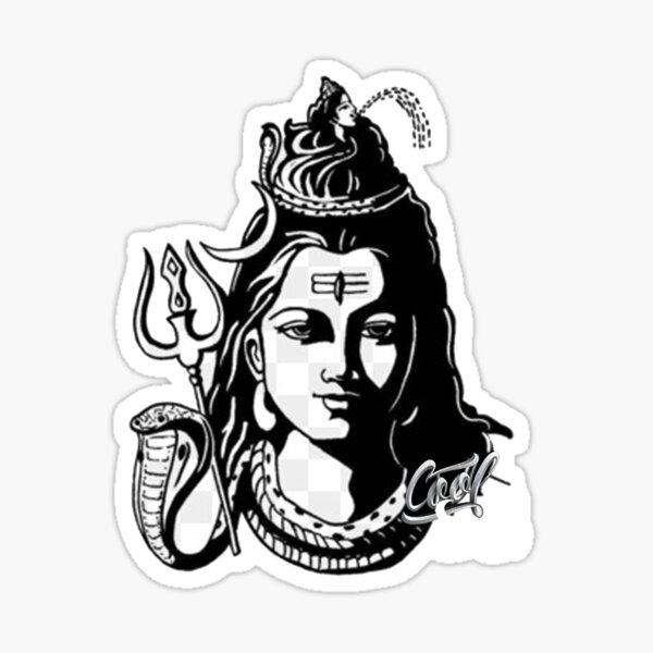 Sticker Shiva Der Zerstorer Redbubble