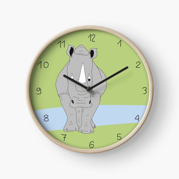 Nashörner sind die Besten Uhr