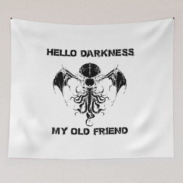 Item preview, hello darkness my old friend designed and sold by amazingspytee.