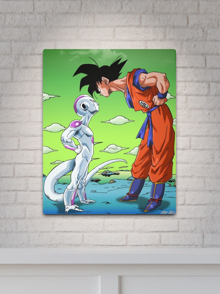 Dragon Ball Z Goku VS Frieza Manga Panel Poster for Sale by TorGraphix