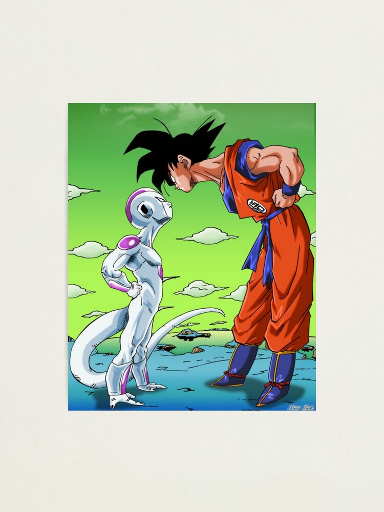 Dragon Ball Z Goku VS Frieza Manga Panel Photographic Print for Sale by  TorGraphix