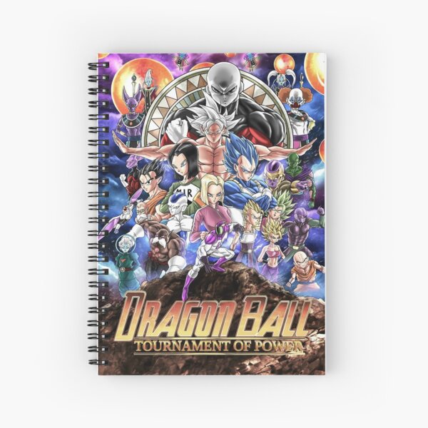 Jiren Spiral Notebooks Redbubble - defeating jiren i won the tournament of power roblox dragon