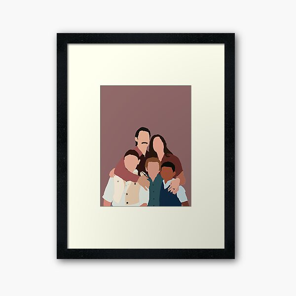 This Is Us Family Framed Art Print