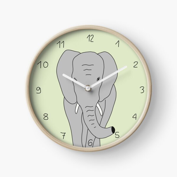 Elefant Uhr