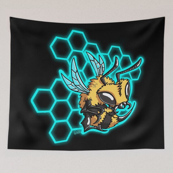 Item preview, Agresivo Honey Bee Honeycomb designed and sold by albertsiladji.