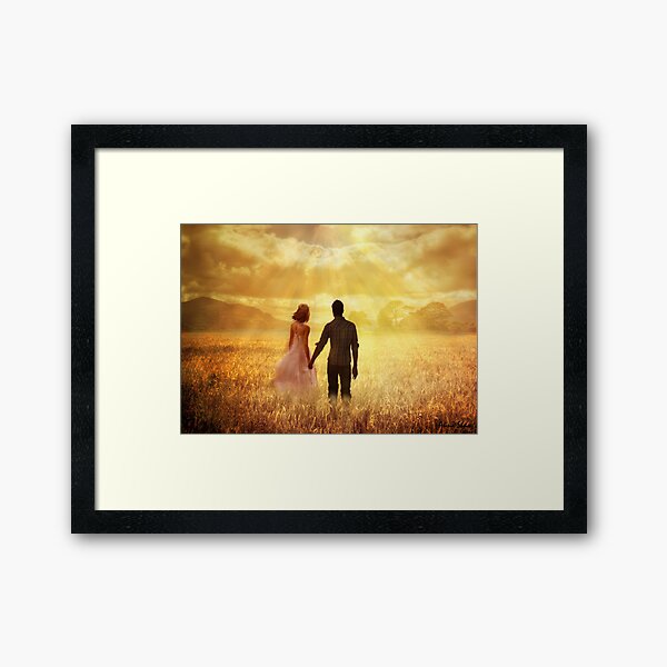 Fields Of Gold Framed Art Print