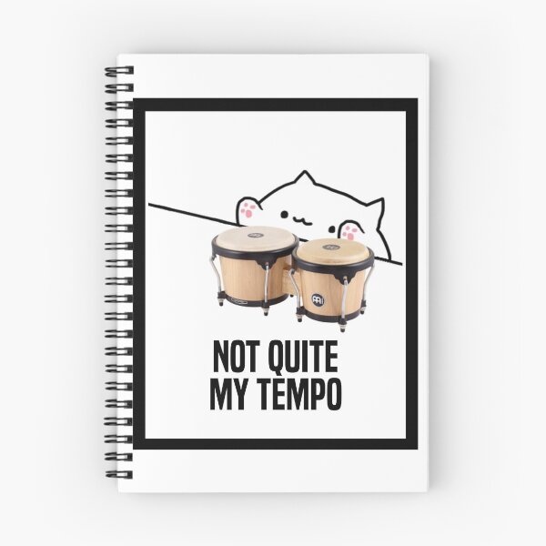 Item preview, Not quite my tempo cat designed and sold by BastianCastilla.