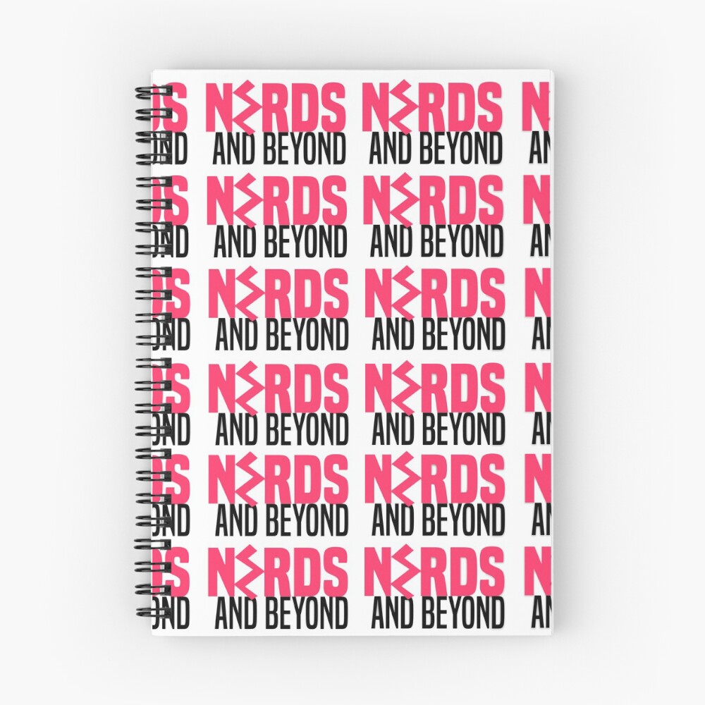 Item preview, Spiral Notebook designed and sold by nerdsandbeyond.