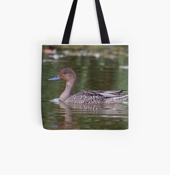 Northern Pintail All Over Print Tote Bag