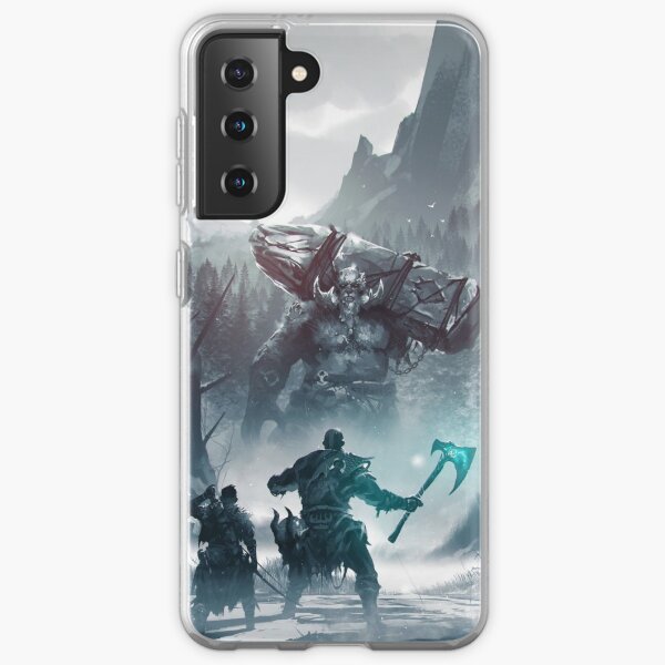 Dios de la guerra - Kratos Funda blanda para Samsung Galaxy