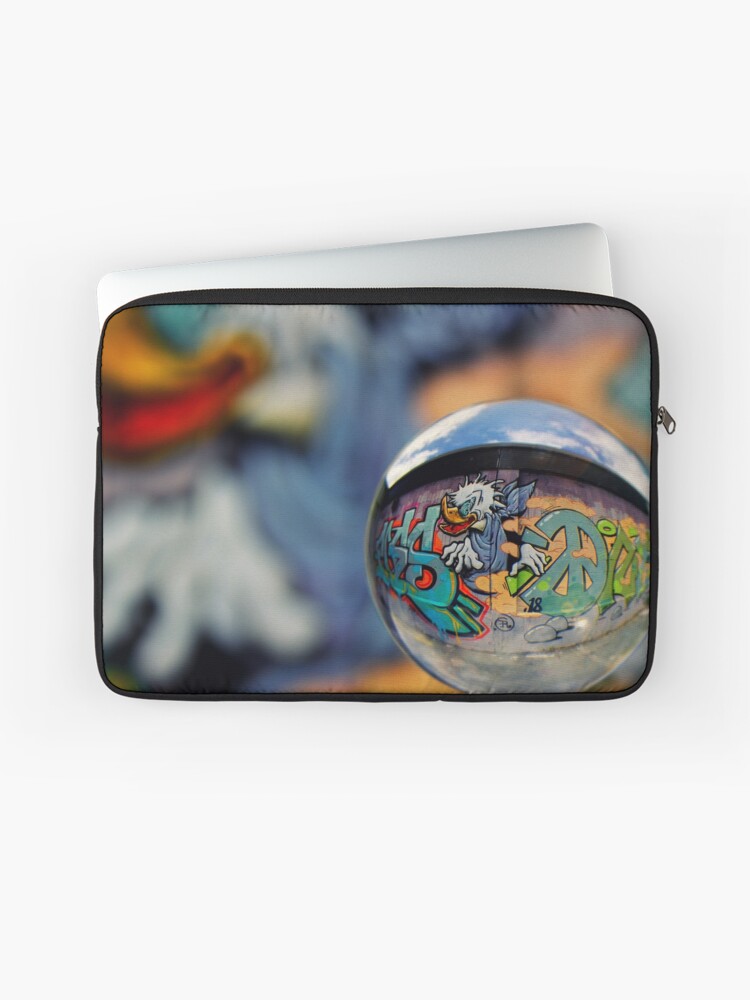 Thumbnail 1 of 2, Laptop Sleeve, Graffiti Ball 1 designed and sold by AJ500.