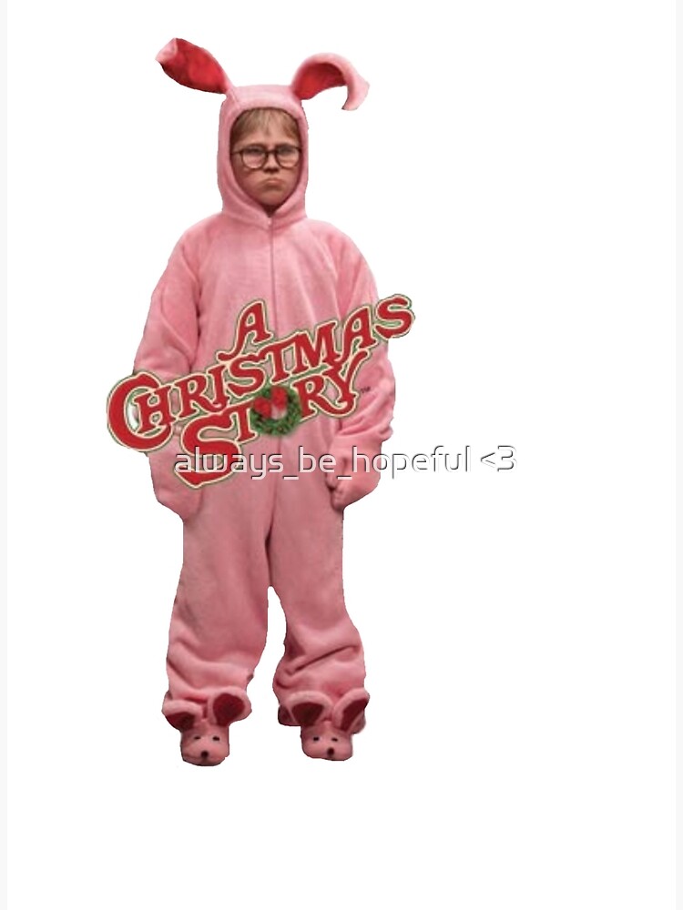 The bunny suit on sale from the christmas story