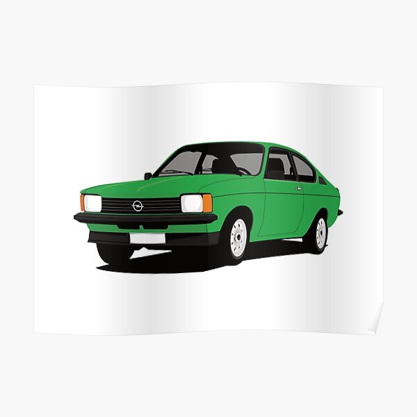 Opel Kadett Coupe Posters Redbubble