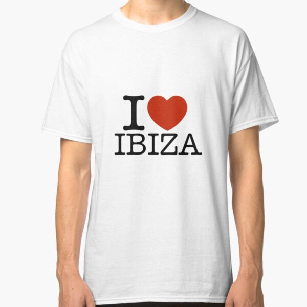 T-Shirts I Love Ibiza T-shirt Holiday Stag Hen Party Gift Top Rave Club ...
