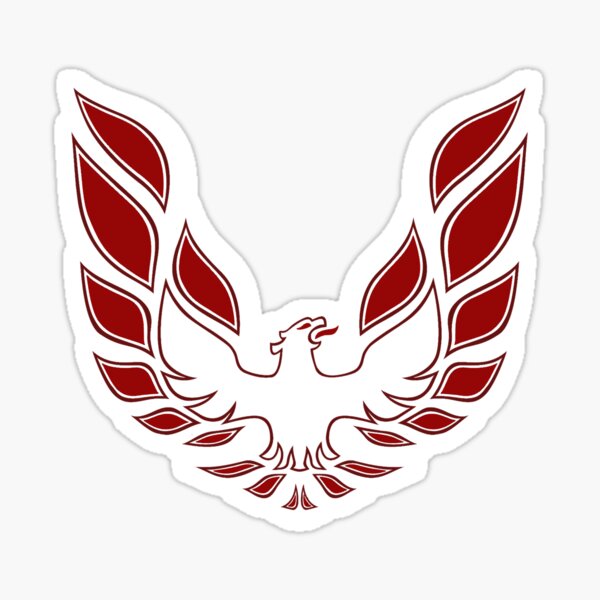 WHITE PHOENIX Sticker