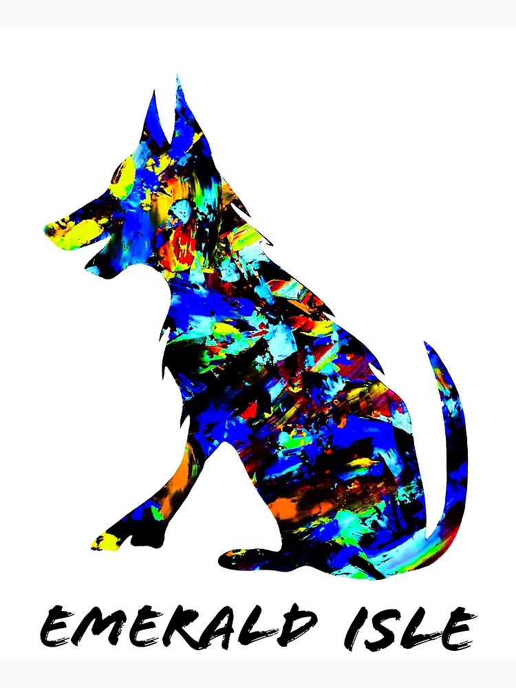 "Salty Dog Emerald Isle NC" Poster for Sale by barryknauff Redbubble