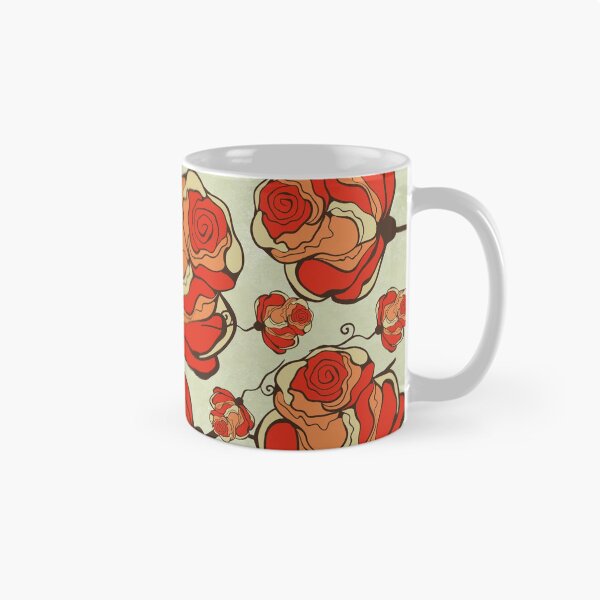 Item preview, Antique Roses Orange designed and sold by WandaStar.