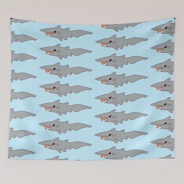 Item preview, kawaii goblin shark designed and sold by kittybox.