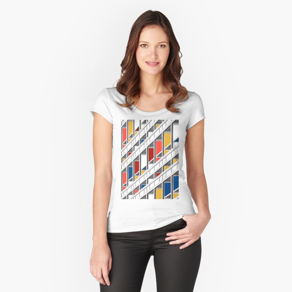 Aperçu de l'œuvre T-shirt échancré créée et vendue par zabrinaz.