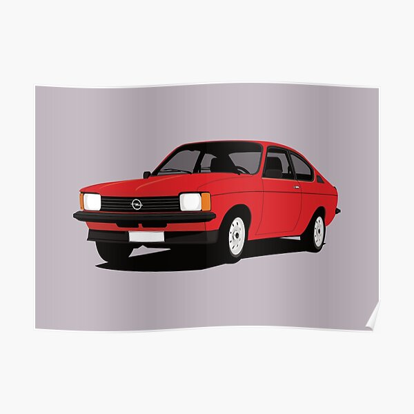Opel Kadett Coupe Posters Redbubble