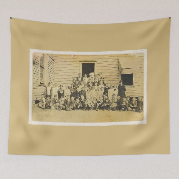 Item preview, THROWBACK: A 1917 ONE ROOM SCHOOLHOUSE, Photo, for prints and products designed and sold by Bob Hall©.