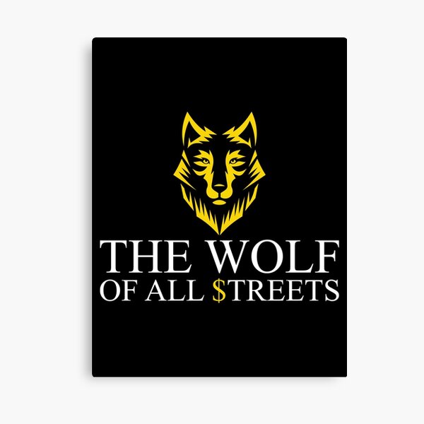 Leinwanddrucke Der Wolf Von Der Wall Street Redbubble