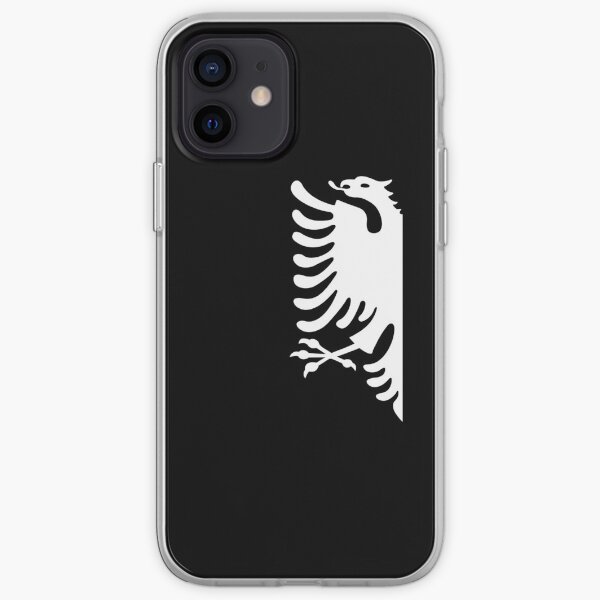 Albanian Eagle T-Shirt Couple Drapeau Albanie Shirt Coque souple iPhone