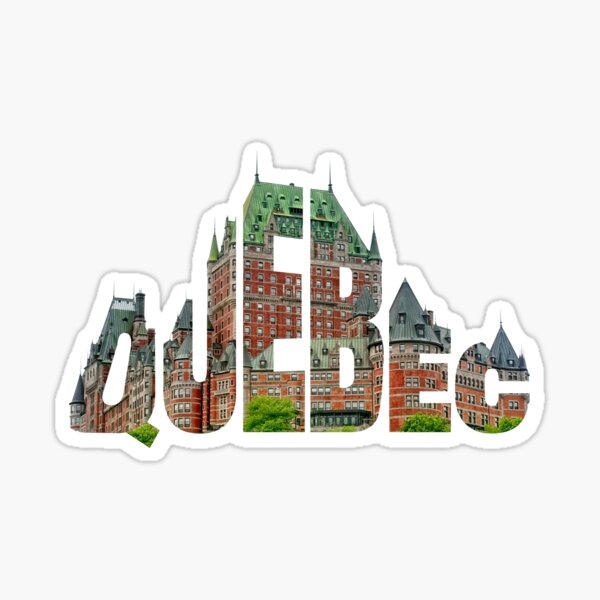Souvenir de Château Frontenac de Québec Sticker