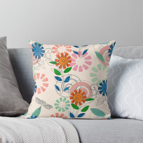 Item preview, Floral With Dragonfly 0014 designed and sold by Sharon Schwalbe.