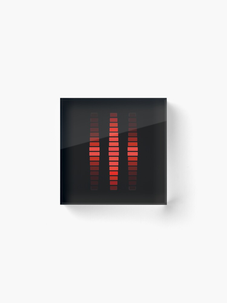 Alternate view of K.I.T.T. - Inspired by Knight Rider Acrylic Block