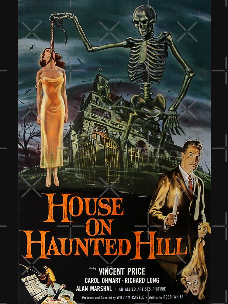 Thumbnail 7 of 7, Essential T-Shirt, House on Haunted Hill - Vincent Price designed and sold by LeftHandCraft.