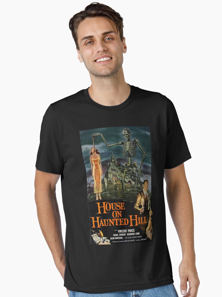 Thumbnail 1 of 7, Essential T-Shirt, House on Haunted Hill - Vincent Price designed and sold by LeftHandCraft.