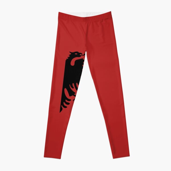 Patriotic Albanian Flag Leggings