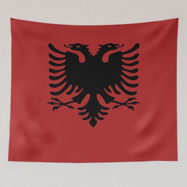 Item preview, Albanian Flag T-Shirt Albania Eagle Gift designed and sold by Anumber1.