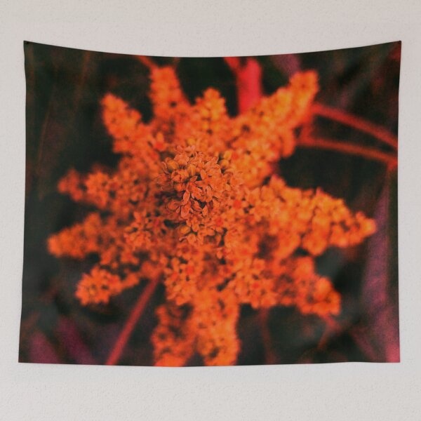 Item preview, Orange Sumac Bloom designed and sold by The Rage Garden.