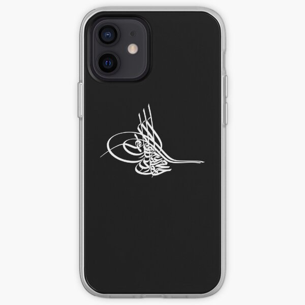 Osmanli Tughra Shirt Tee-shirt à la dinde avec drapeau ottoman Coque souple iPhone