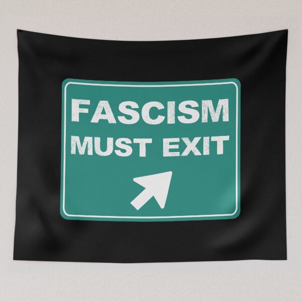 Item preview, Fascism must Exit designed and sold by PromoteProgress.