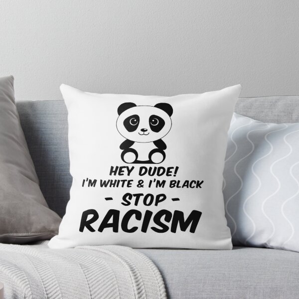 Item preview, I am both white and black - Stop racism designed and sold by design2try.