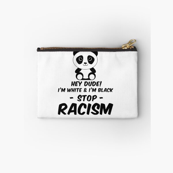 Item preview, I am both white and black - Stop racism designed and sold by design2try.