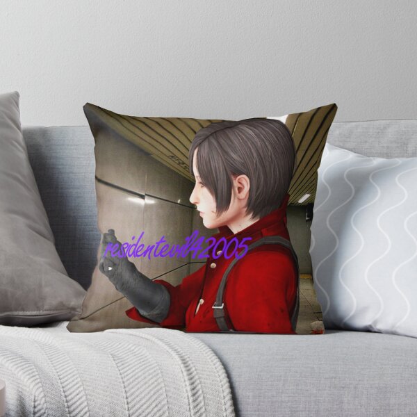 Resident Evil: Ada Has The Sample Throw Pillow