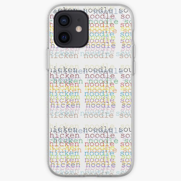 ~ chicken noodle soup ~ iPhone Soft Case