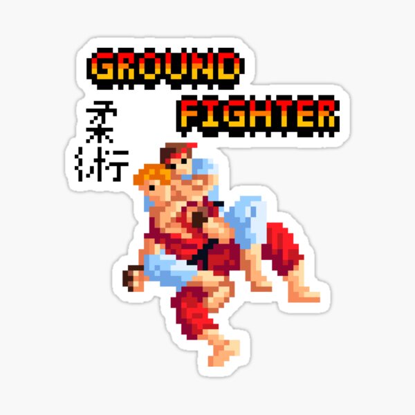 Ground Fighter Sticker