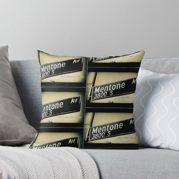 Item preview, Mentone Avenue, Culver City, California by Mistah Wilson designed and sold by The Street Sign Store.