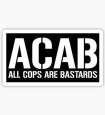 ACAB Sticker Sticker