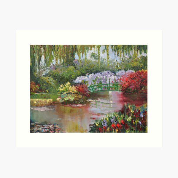 Aperçu de l'œuvre Giverny - Le jardin de Monet créée et vendue par Joy Skinner.