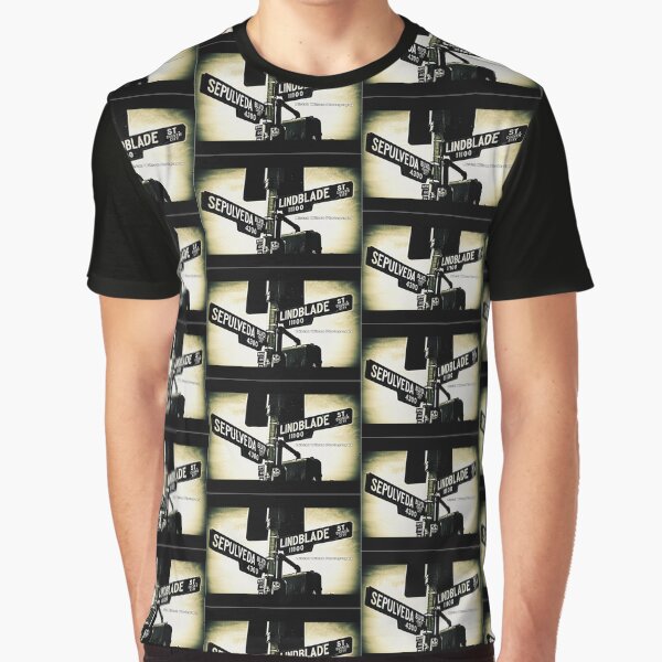 Sepulveda Boulevard & Lindblade Street1 Culver City California by Mistah Wilson Photography Graphic T-Shirt