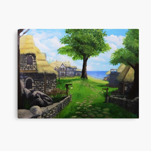 Item preview, Oakvale Oil Painting designed and sold by Player1Painter.