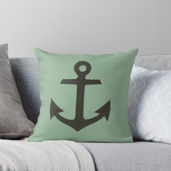 Item preview, Green Nautical Anchor  designed and sold by newburyboutique.