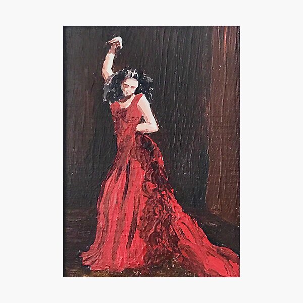 Item preview, Flamenco dancer designed and sold by ChloeGumDrop.
